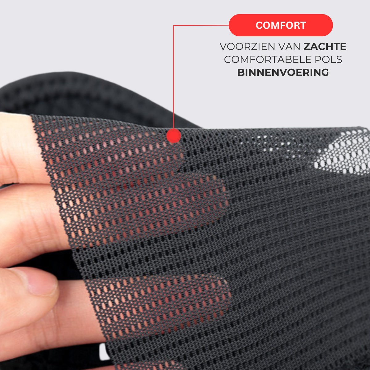 Duimbrace Zwart Links