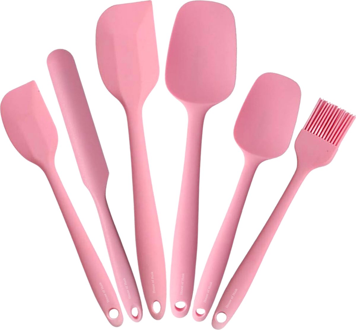 Siliconen Spatel Set Roze