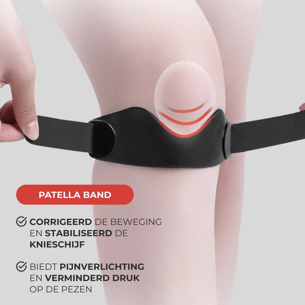 Patellaband Silicon 1 Paar