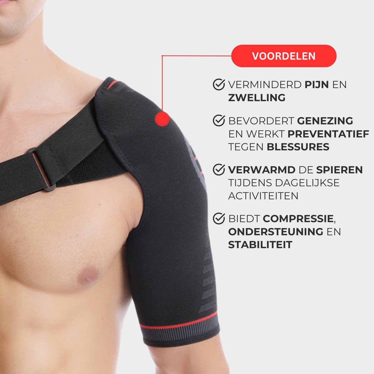 Compressie Schouder Brace