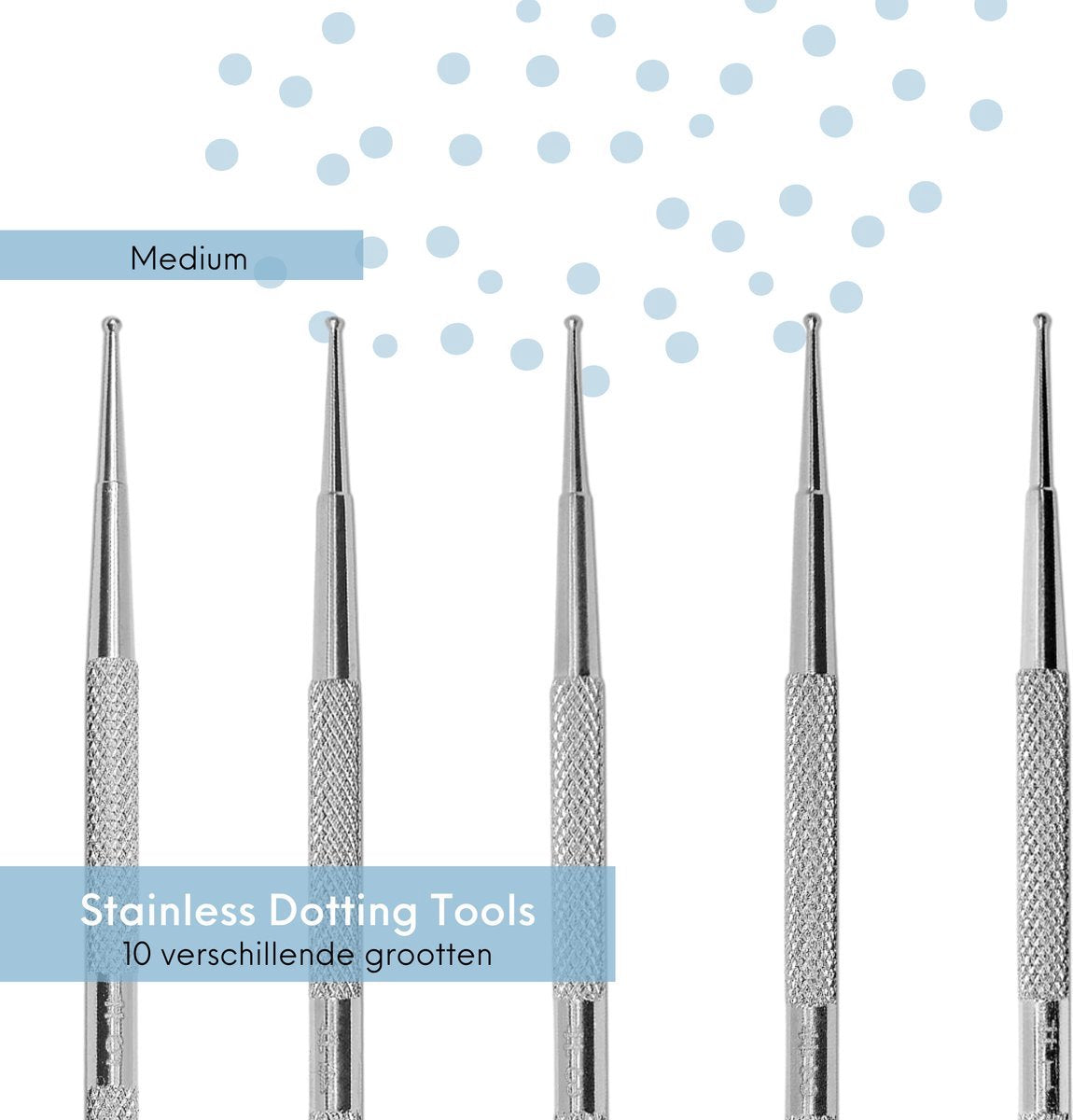5 delige Nail Art Dotting Tool Set