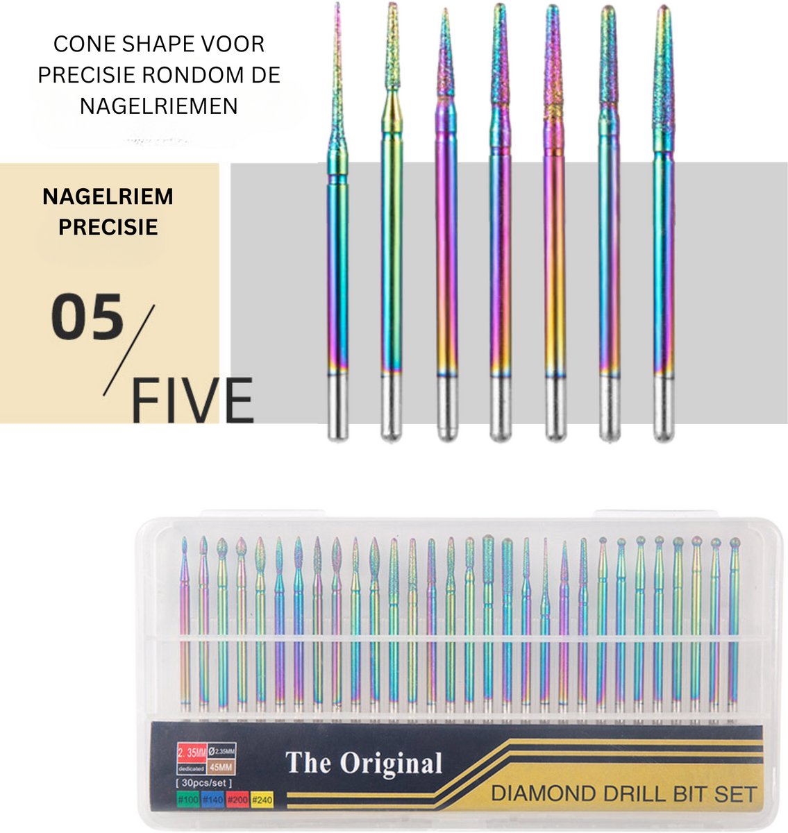 Bitjes Nagelfrees Opzetstukken 30 Stuks