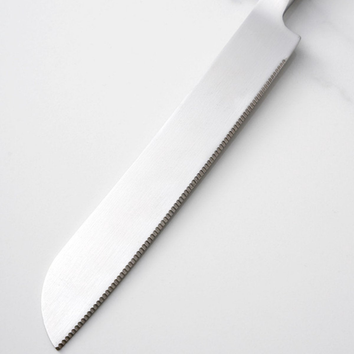 Taartmes en Taartschep Set Walnoot Hout