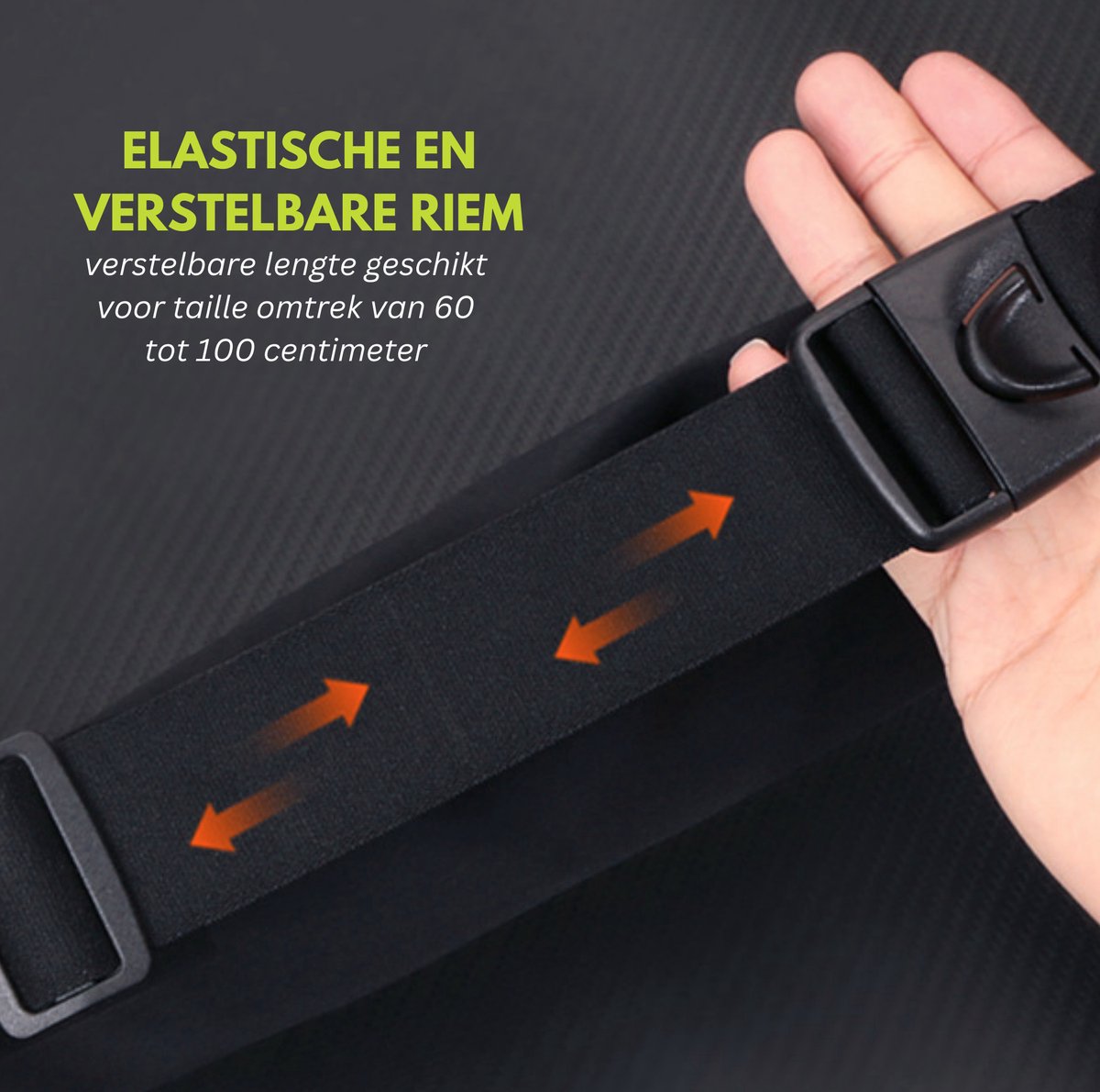 Running Belt Dubble Compartement