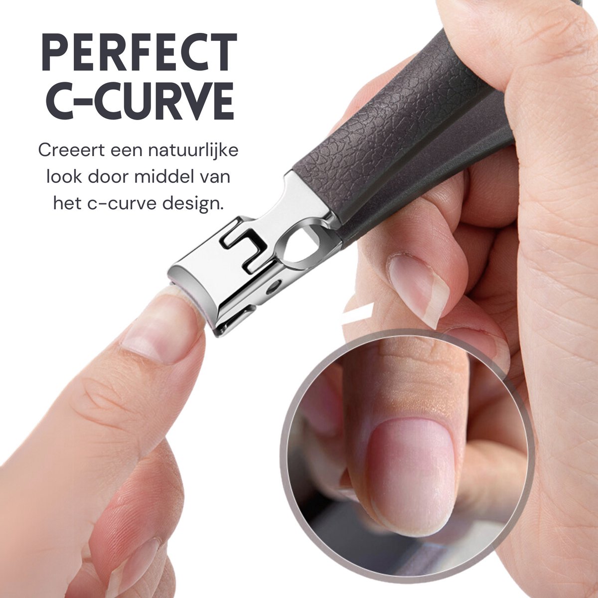 Premium Nagelknipper Zwart