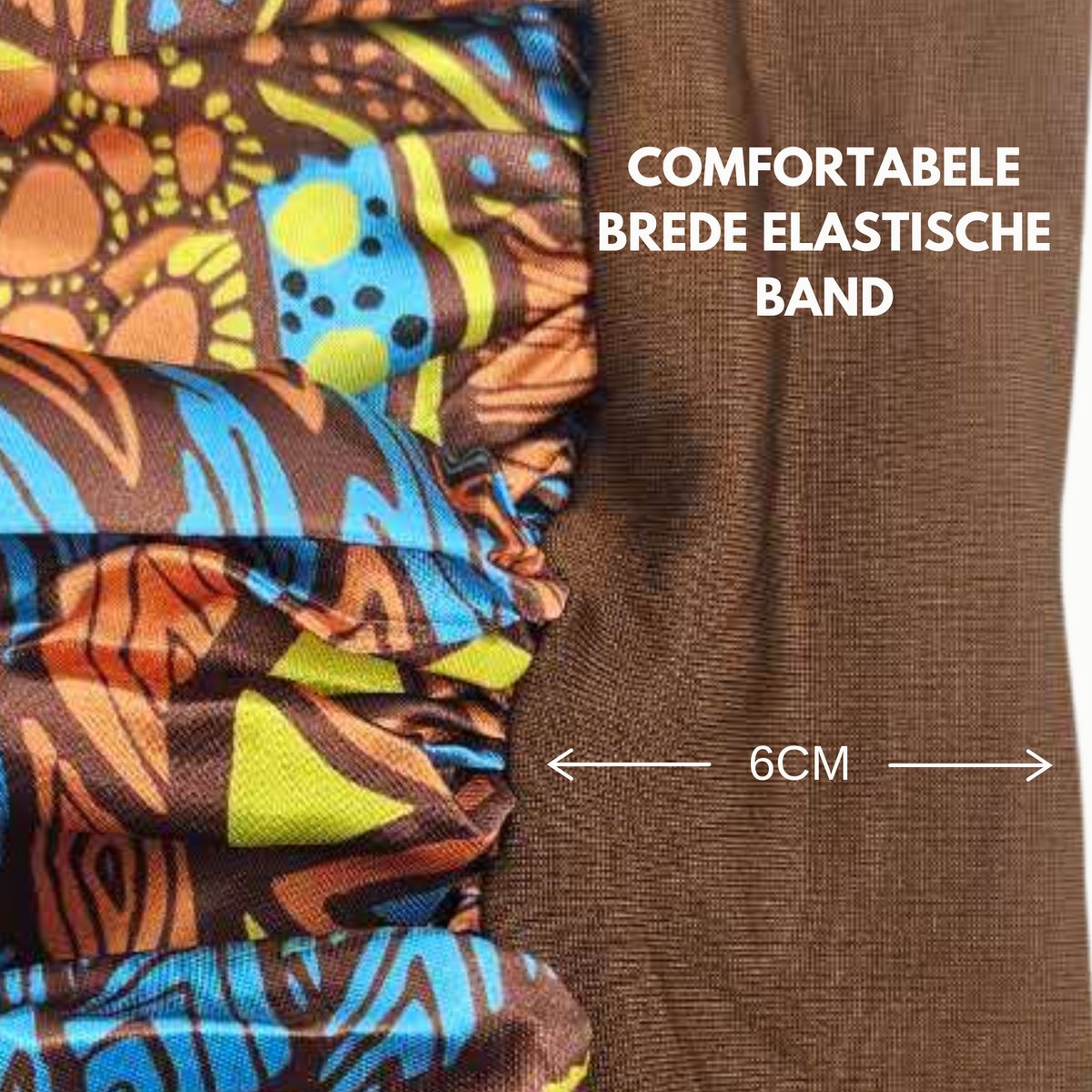 Bonnet XL Slaapmuts Bruin