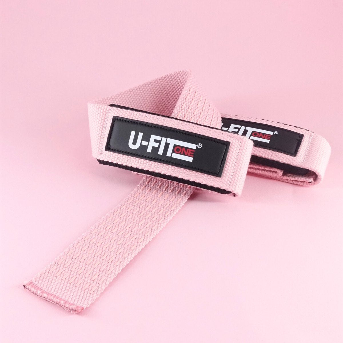 Lifting Straps Anti-Slip Roze