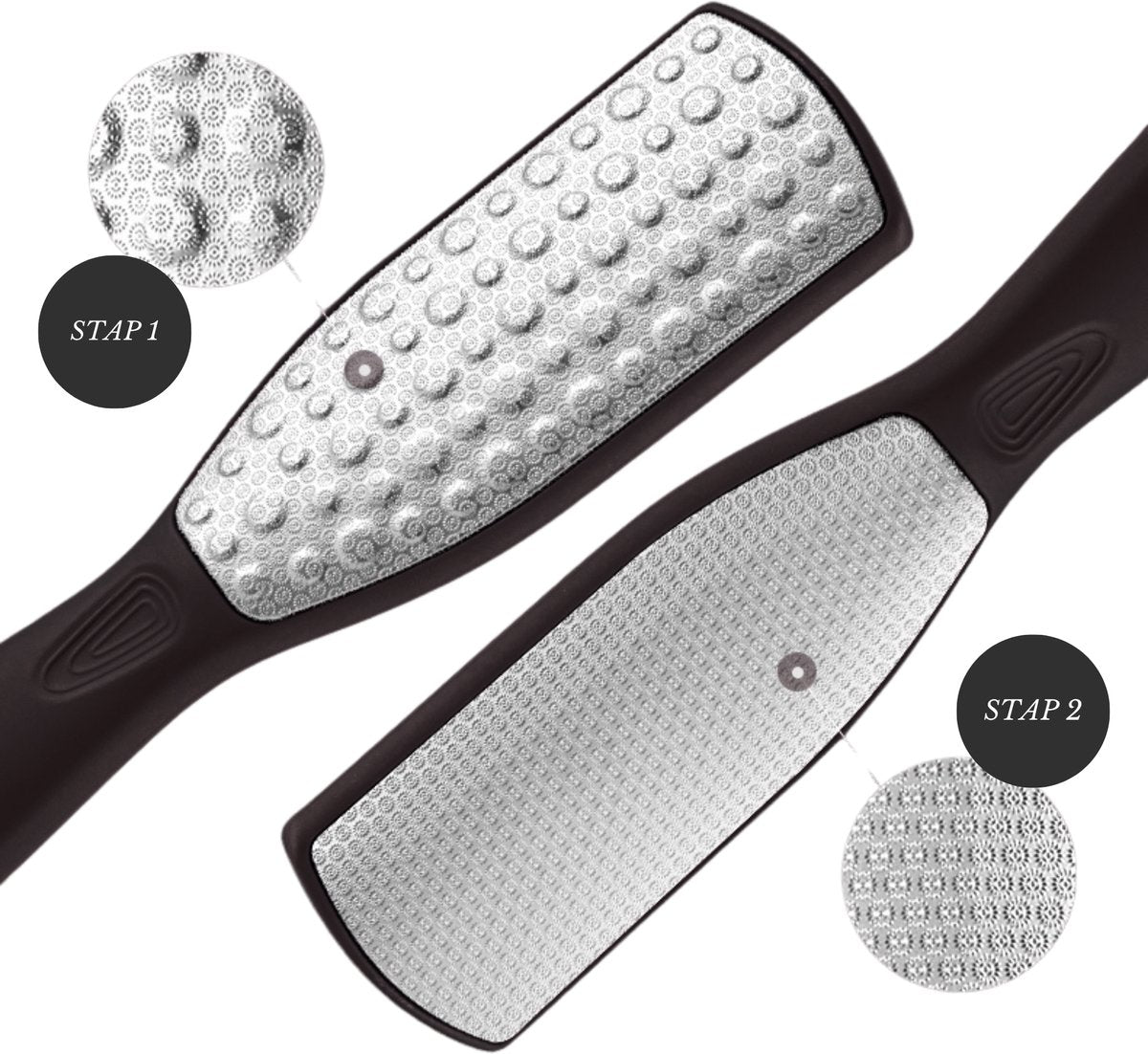 2-in-1 Voetvijl Eeltverwijderaar