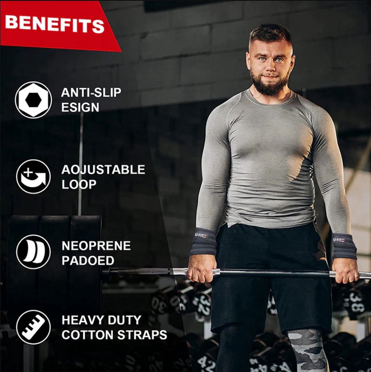 Lifting Straps Figure 8