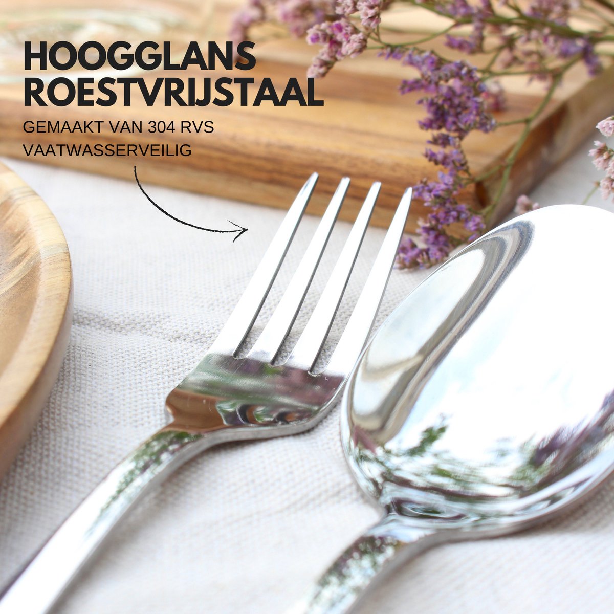 Tafelvorken Zilver 8 Stuks