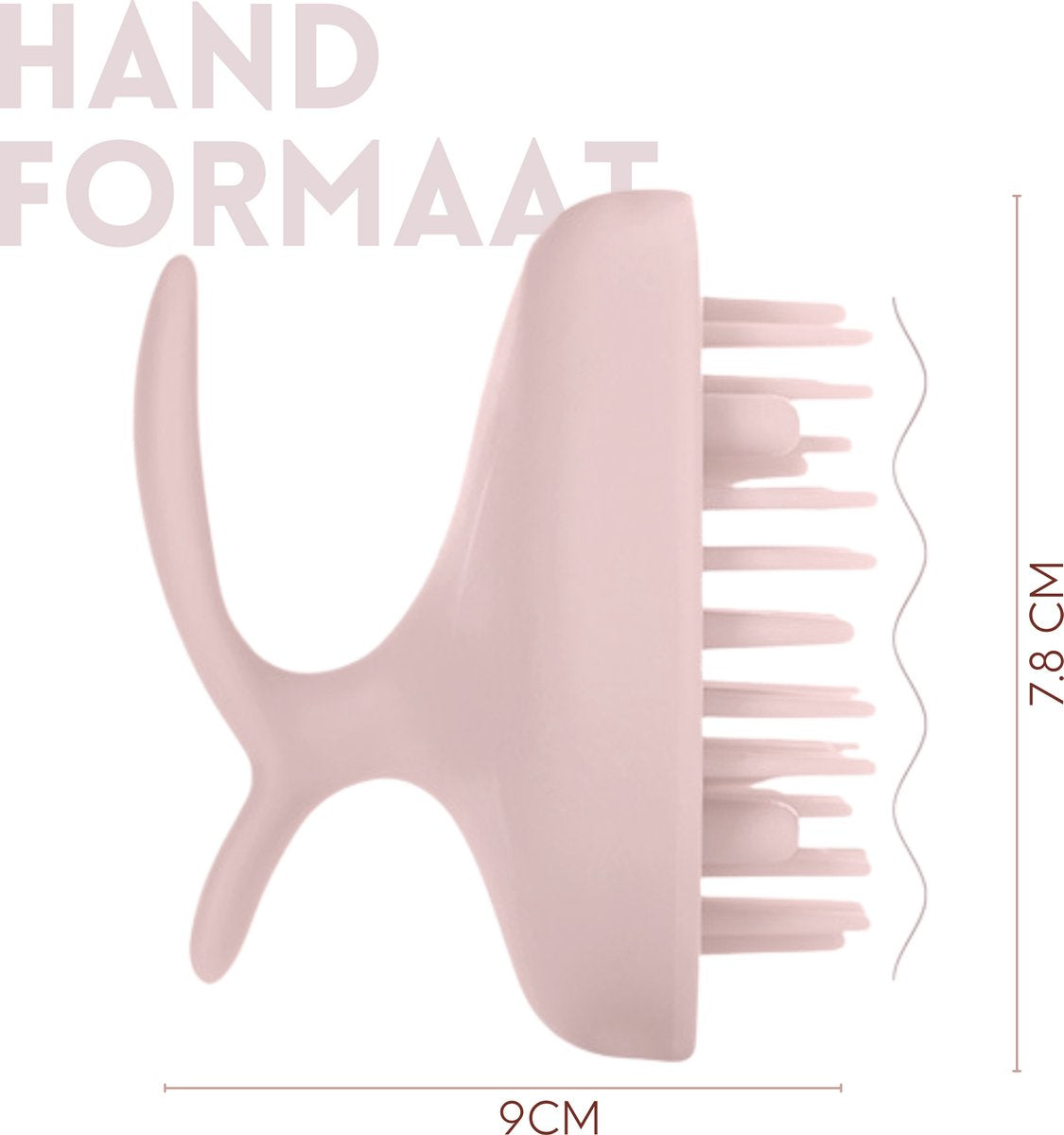 Haarborstel & Scalp Massager 1 Stuk