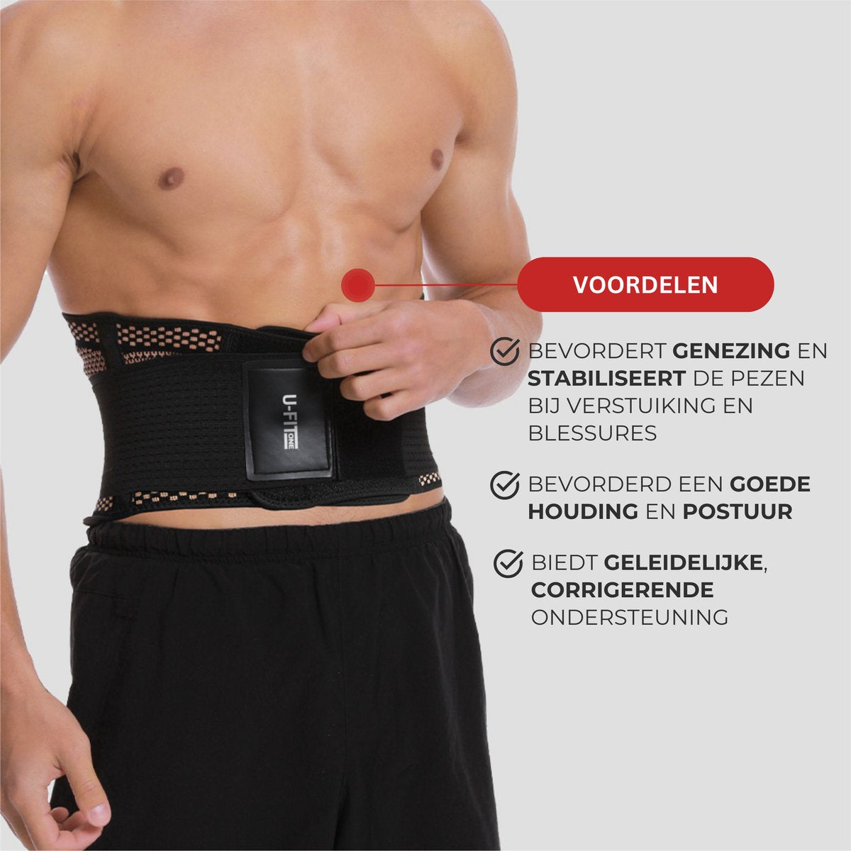 Back Support - Rugbrace Koper