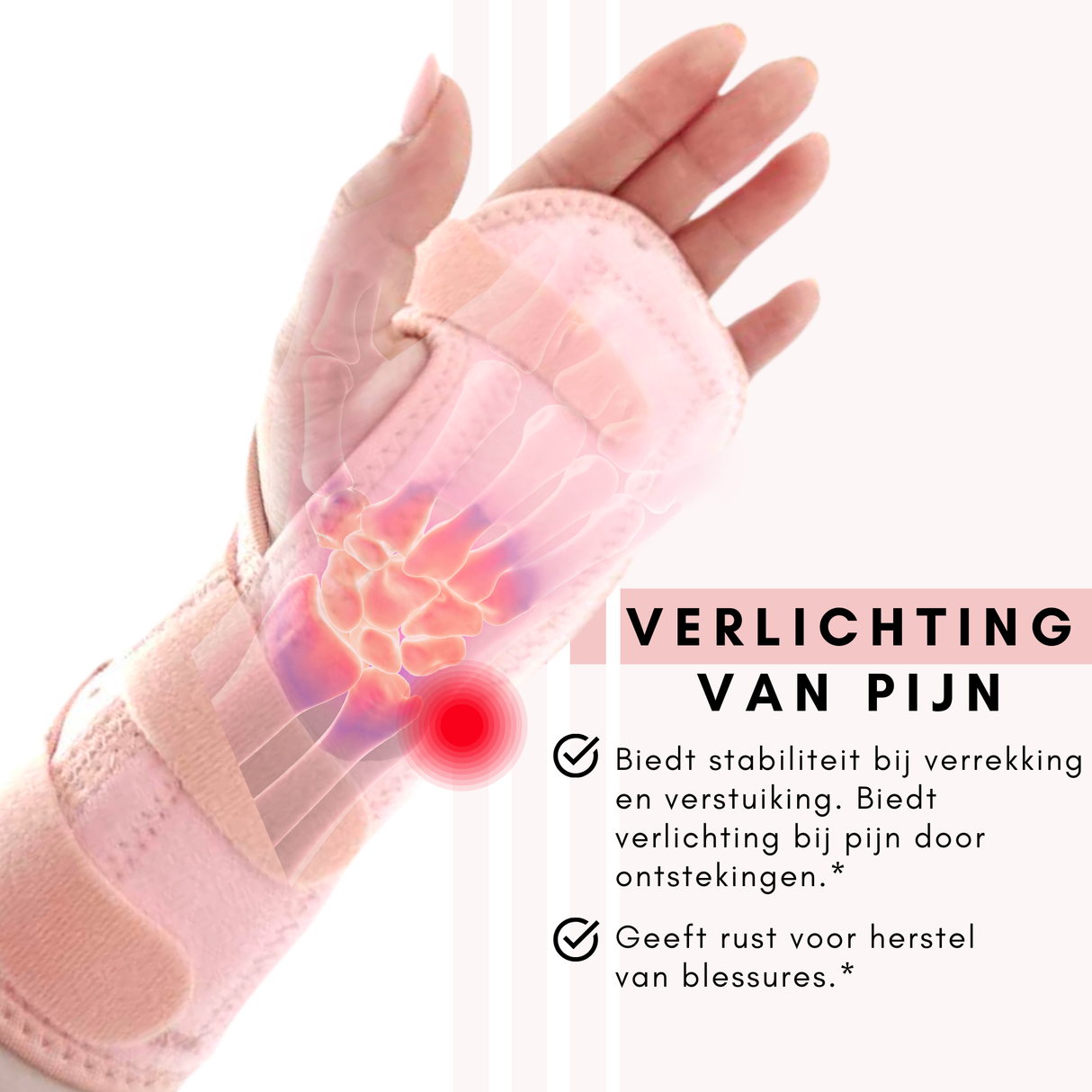 Polsbrace met Kralenbed