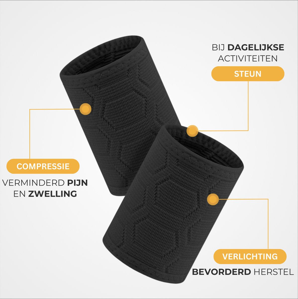 Pols Compressie Sleeves 1 Paar