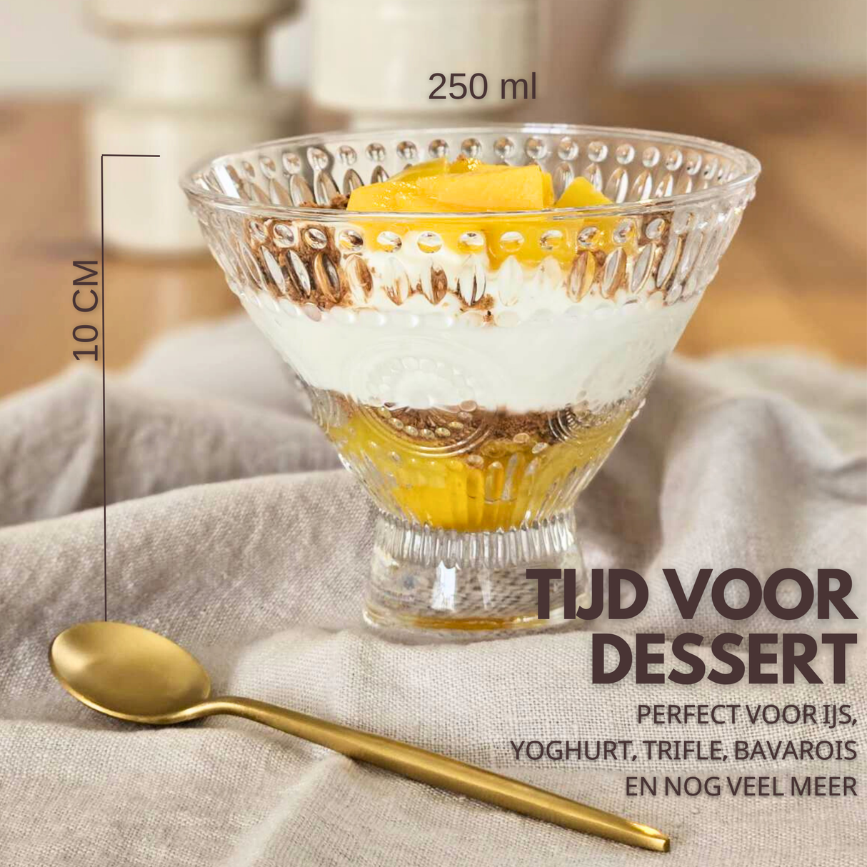 IJscoupe Glazen 'Barok'