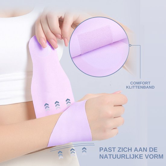 Wrist Wraps 1 Paar Paars