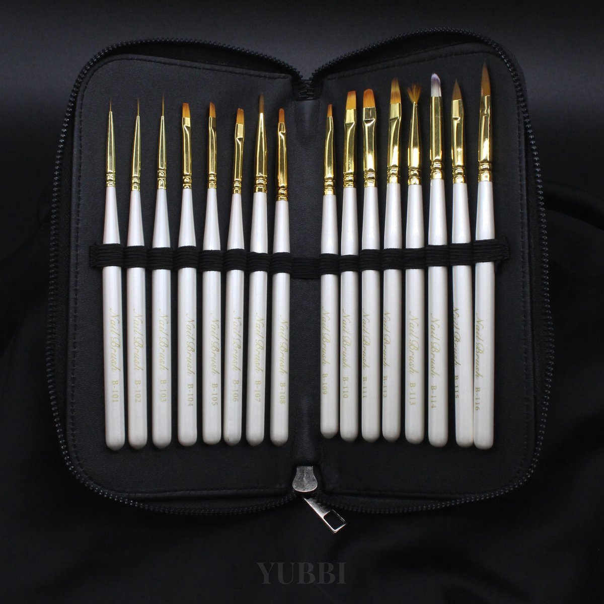 16 delige Nail Art Penselen Set