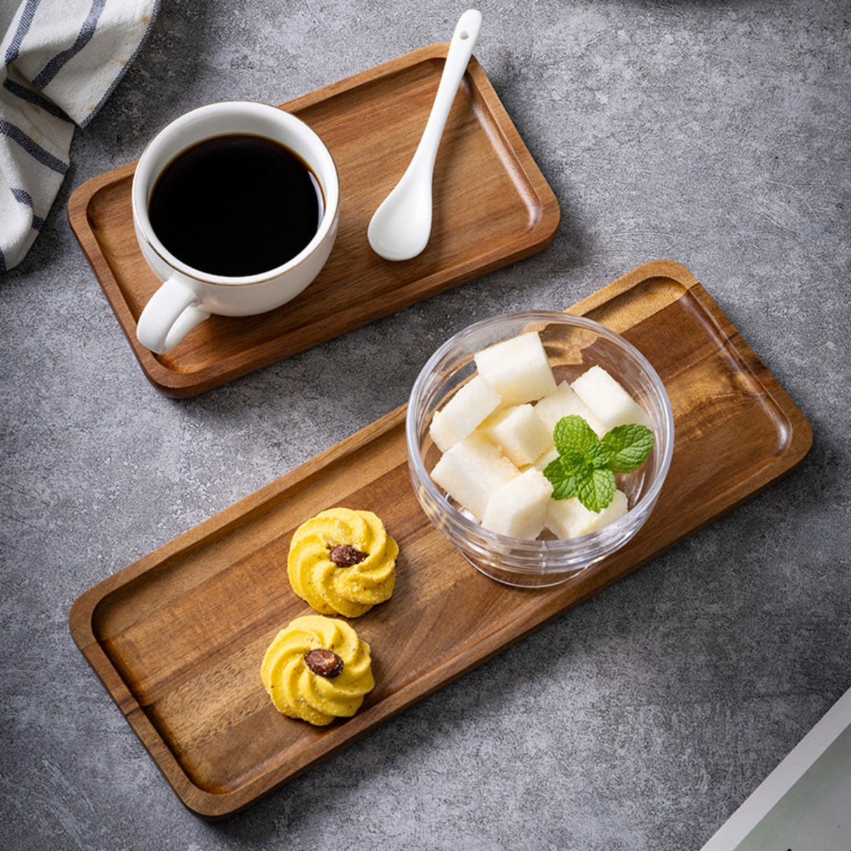 Serveerplank Set Acacia