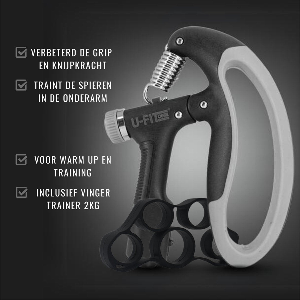 Handtrainer 10 tot 100kg Verstelbaar