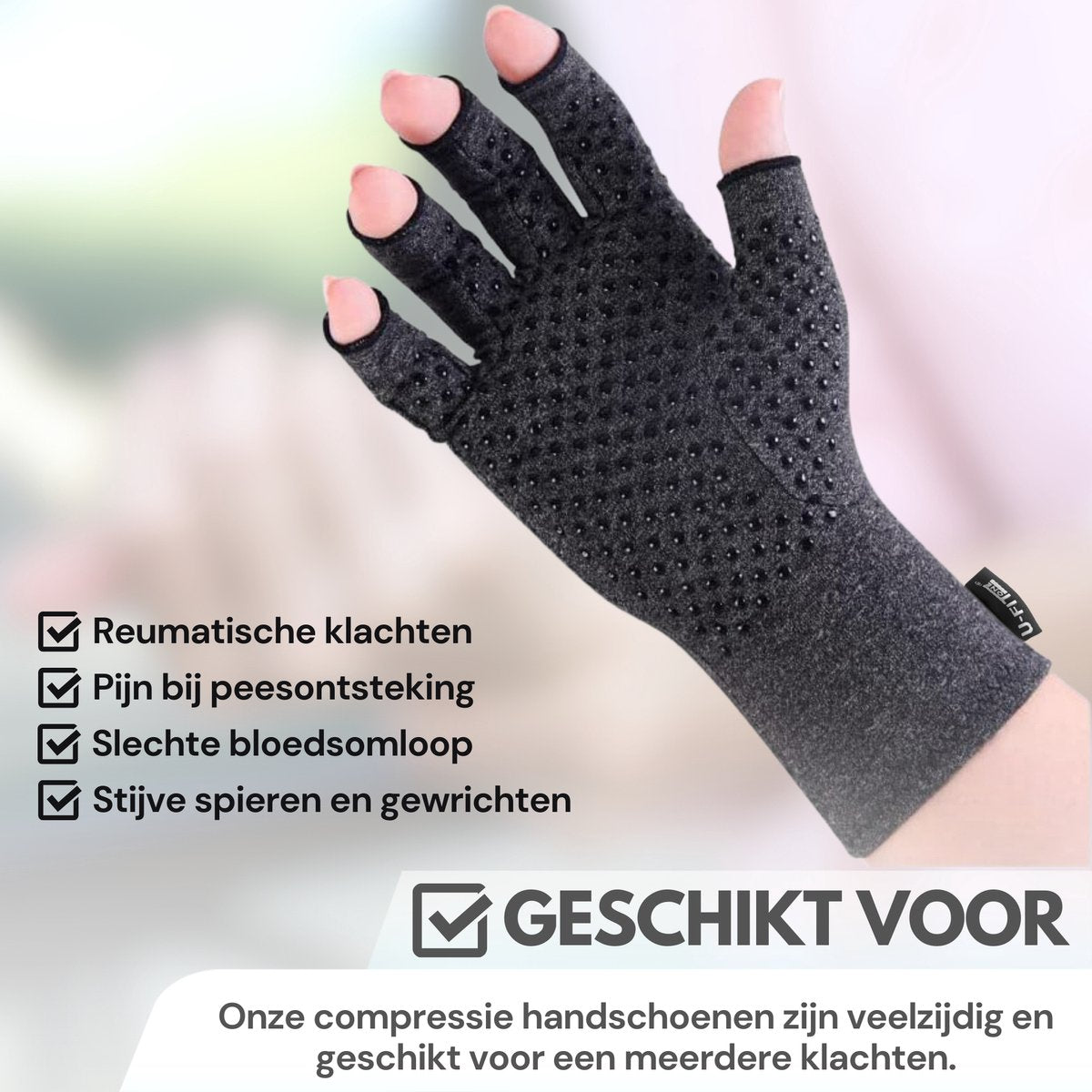 Therapeutische Reuma Handschoenen Anti-Slip