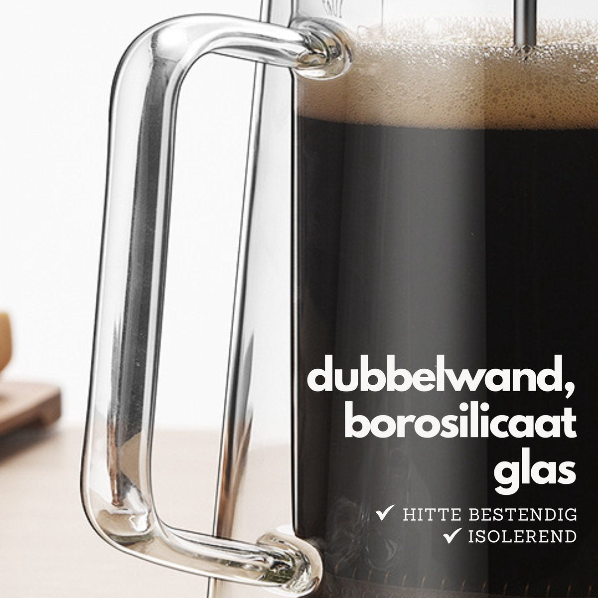 Dubbelwandige Cafetière 0.35L