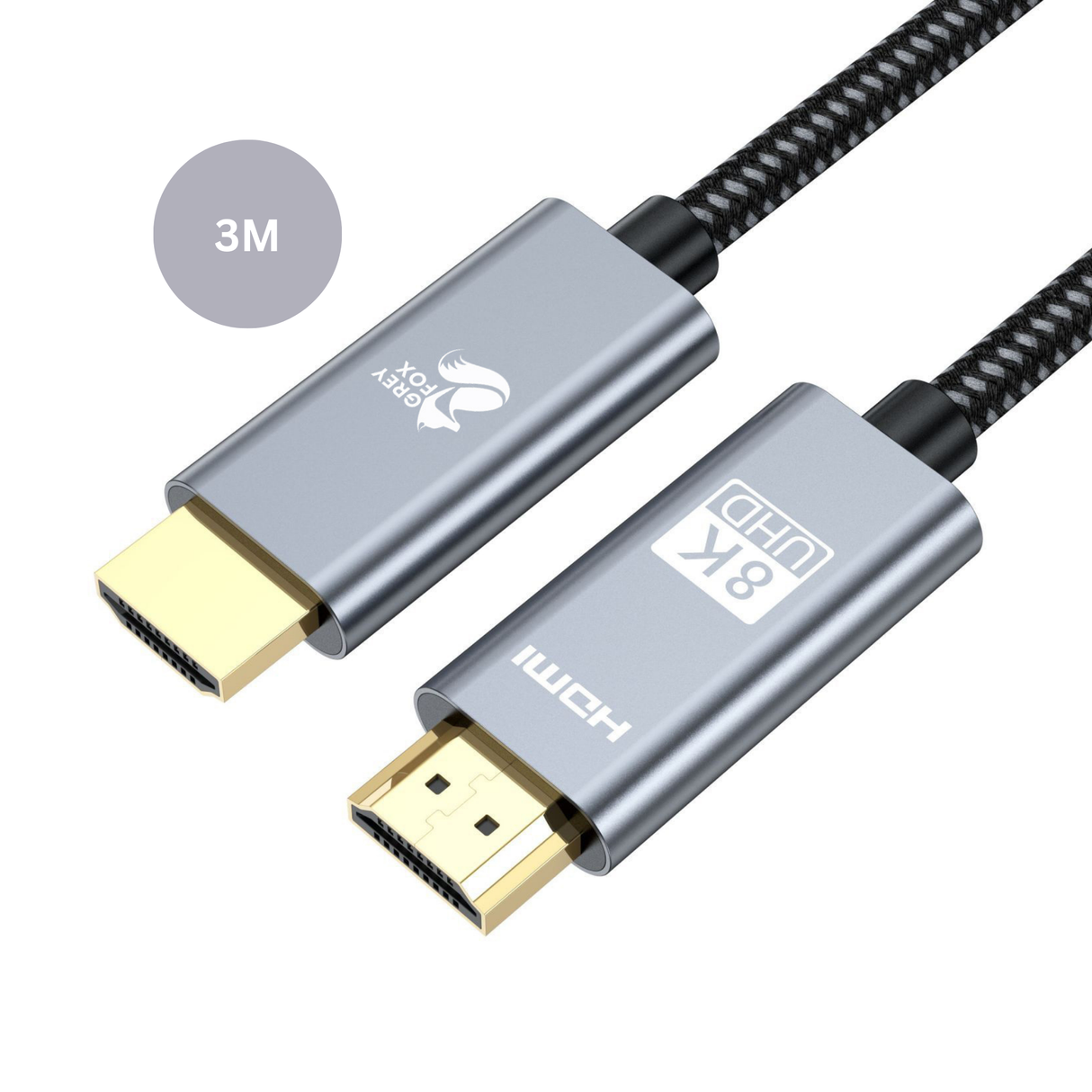 Dual HDMI 2.1 Kabel 3 Meter