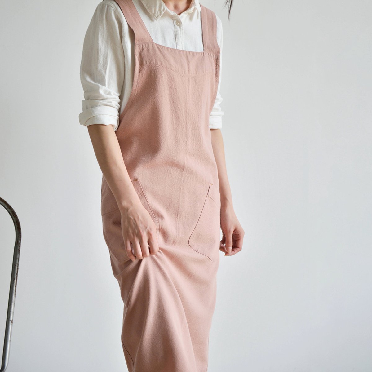 Keukenschort 'Blanco' Roze