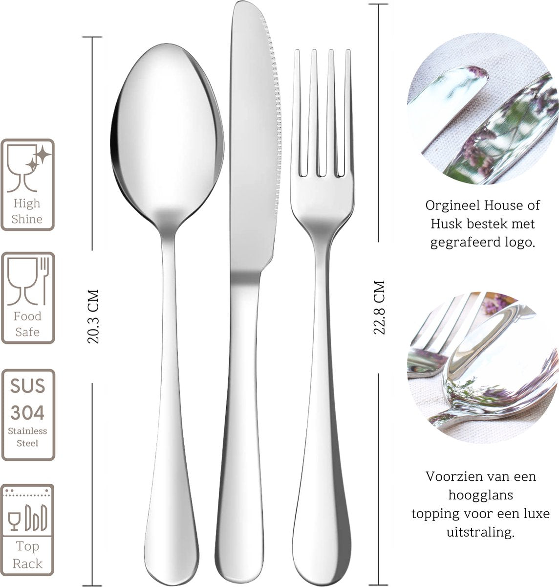 Reisbestek 7 Delig Zilver