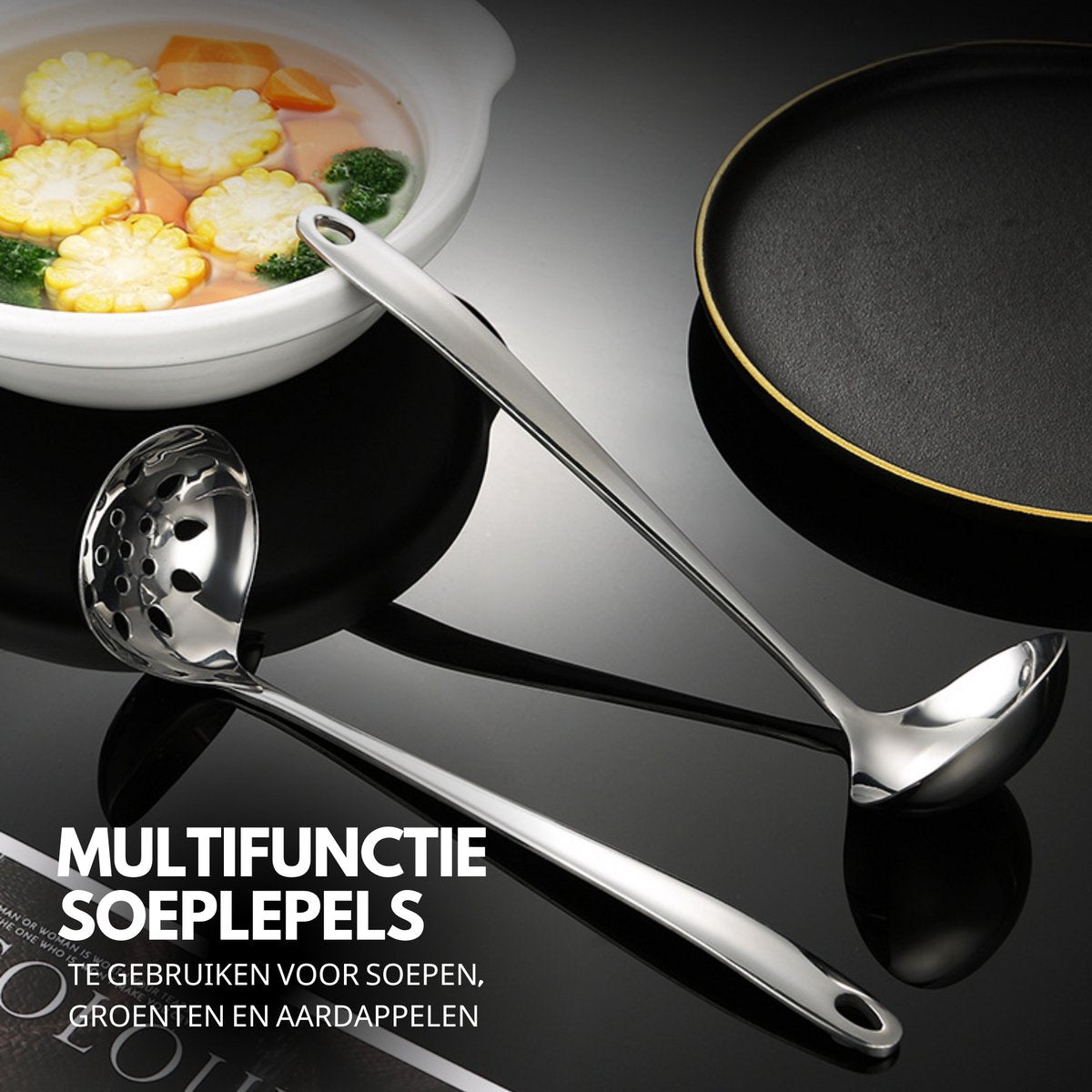 Soeplepel Set 27cm - Ø7.5cm