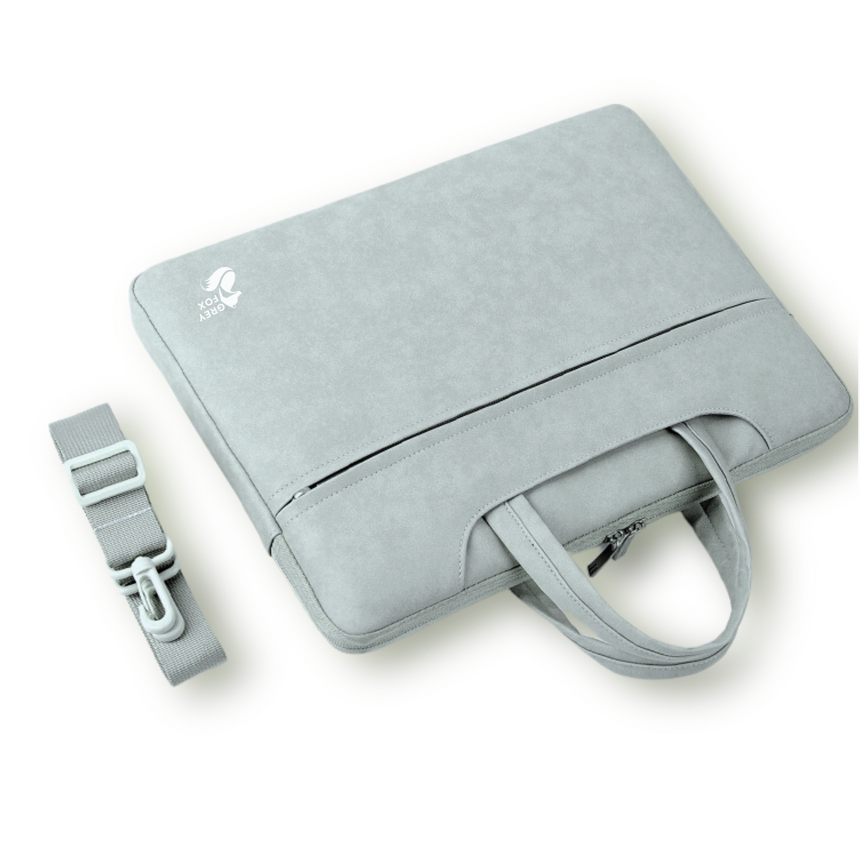 PU Leren Laptophoes Blauw