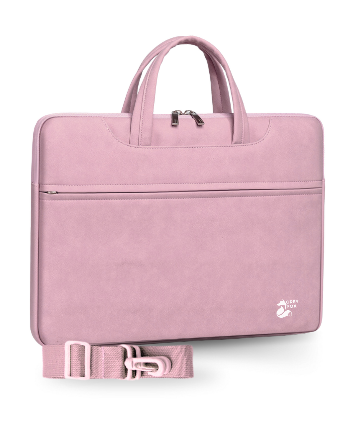 PU Leren Laptophoes Roze
