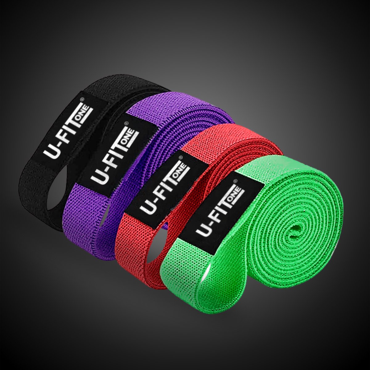 Long Stoffen Resistance Band Set
