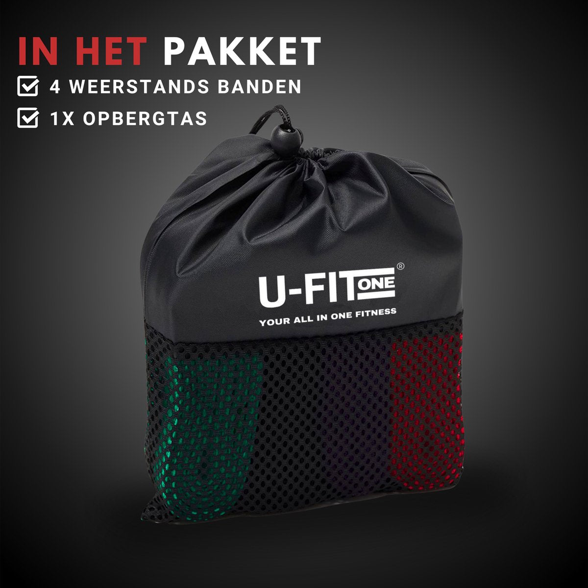 Long Stoffen Resistance Band Set