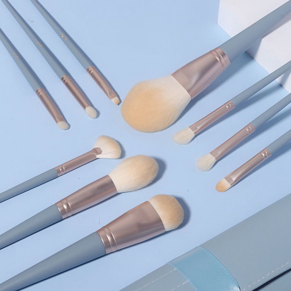 10-delige Make Up Borstels