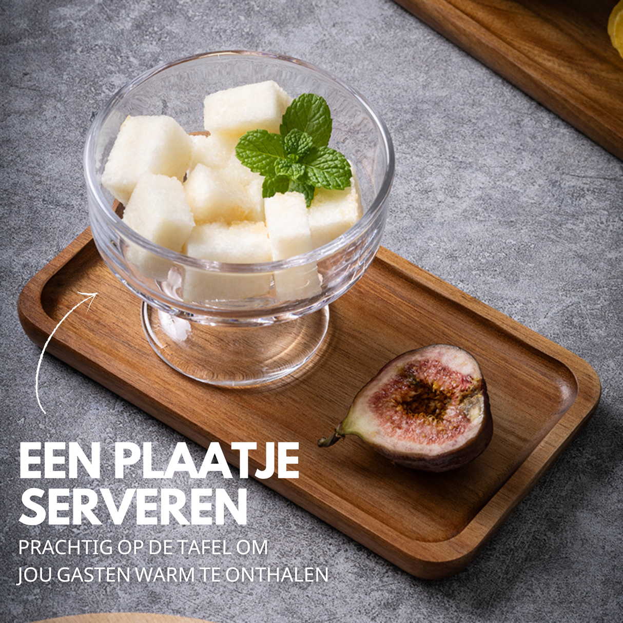 Serveerplank Set Acacia