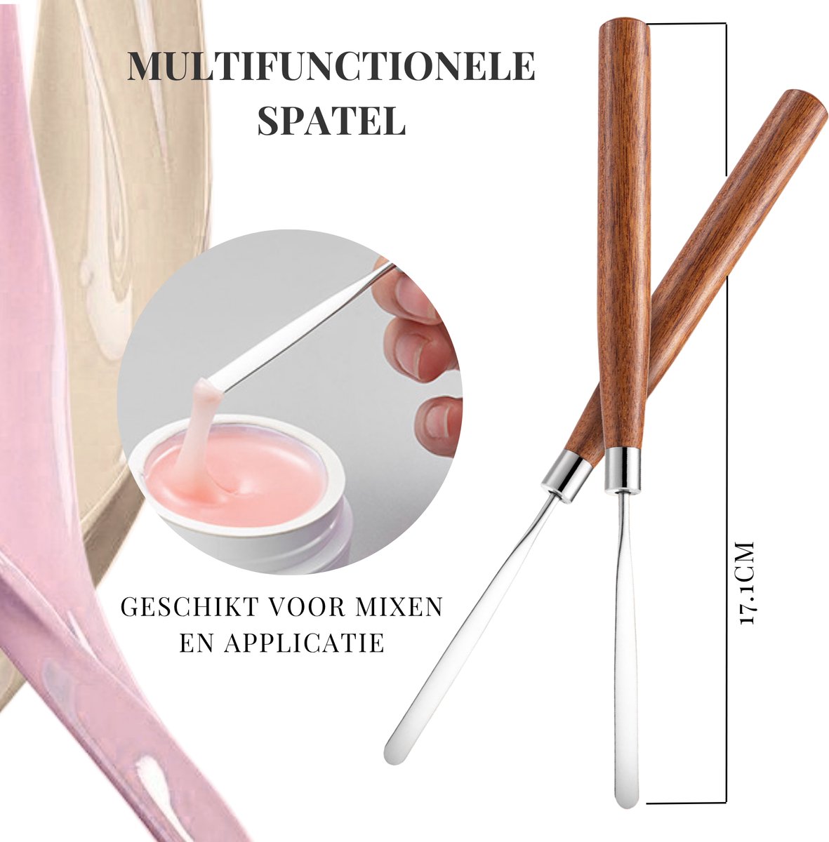 Cosmetica Spatel Set