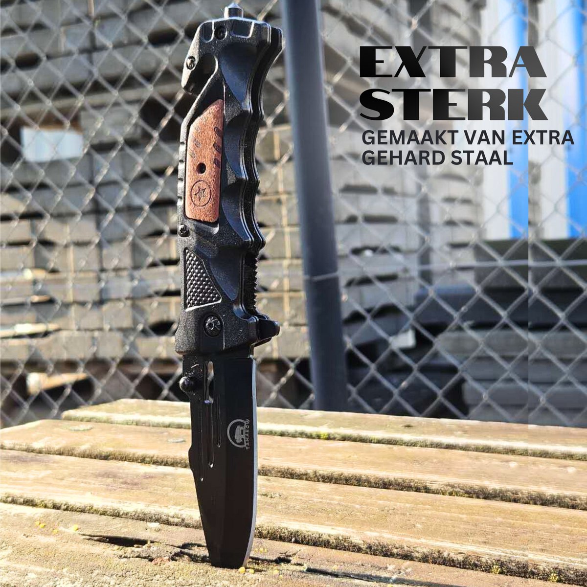 Opvouwbaar Zakmes Hout