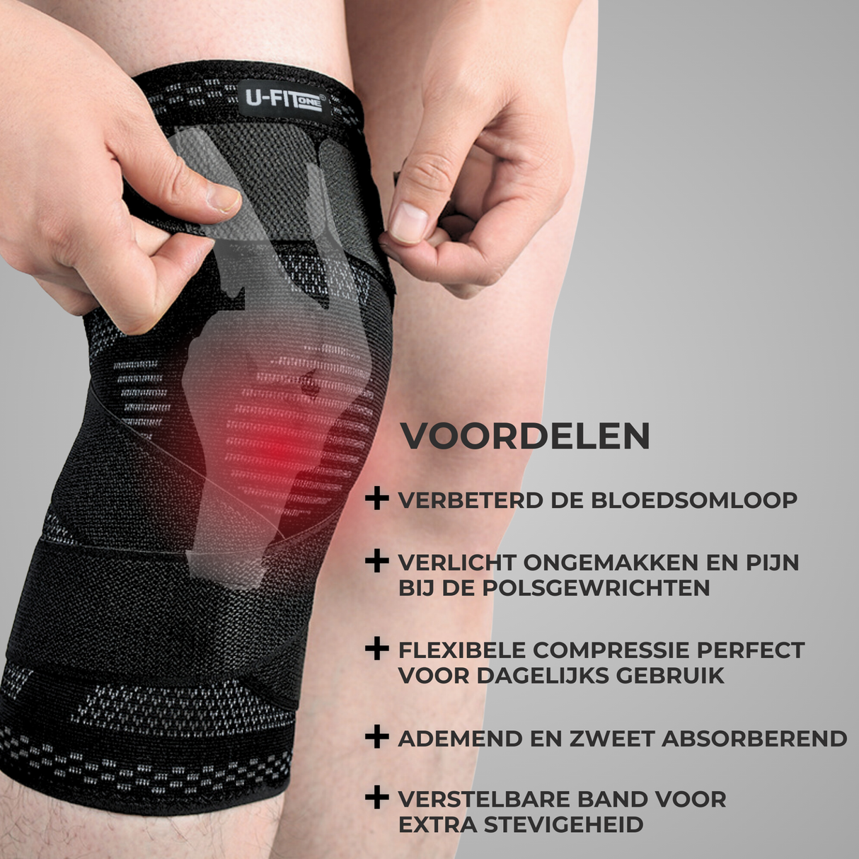 Knie Brace Bandage 1 Stuk