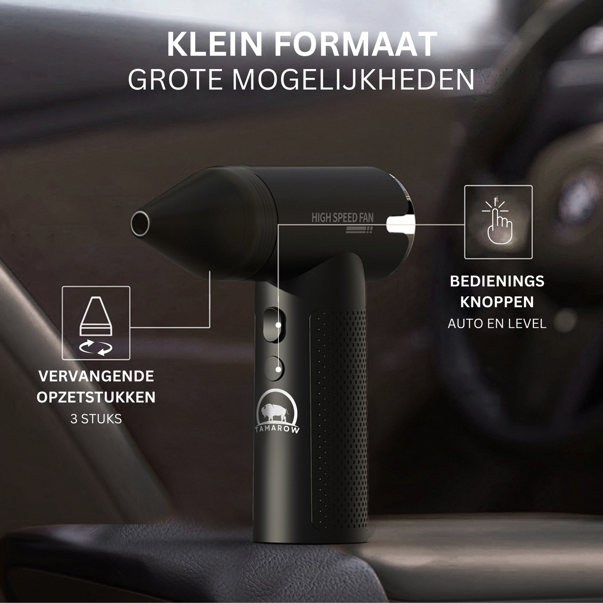 3-in-1 Ventilator Stofblazer