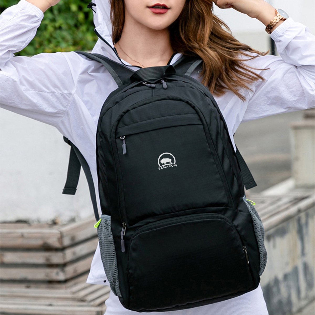 Opvouwbare Rugtas 26 Liter Zwart