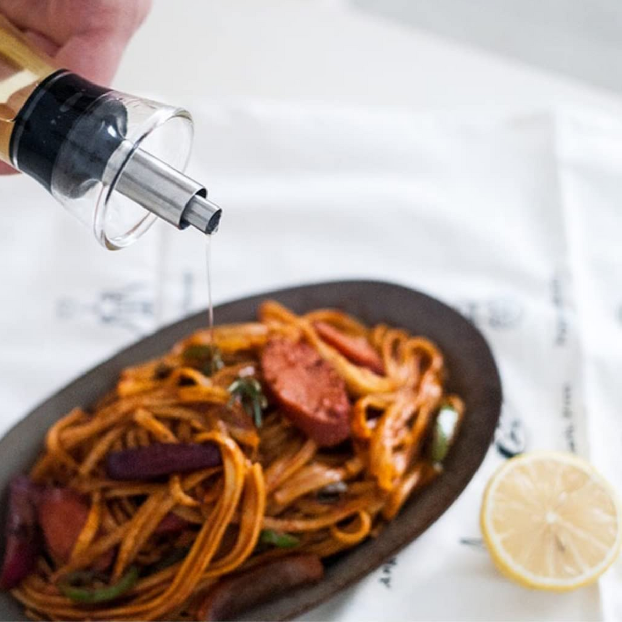 Glazen Olie Dispenser 500ml 2 Stuks