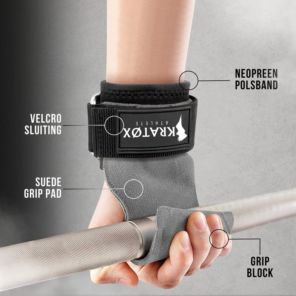 Leren Lifting Straps