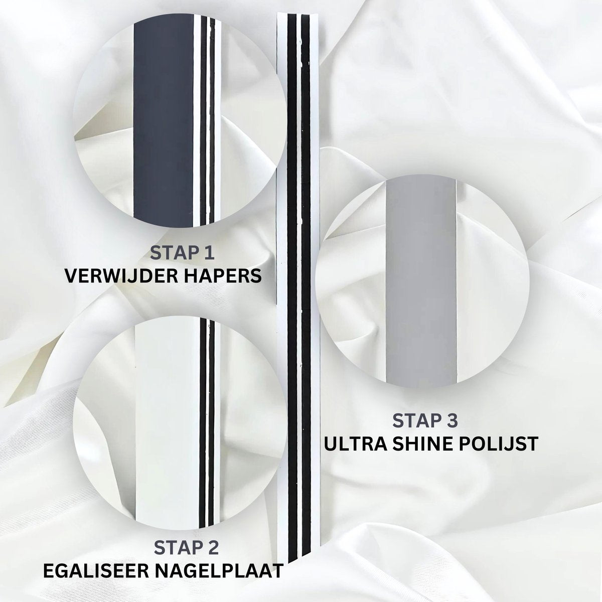 3-in-1 Polijstvijlen 50 Stuks