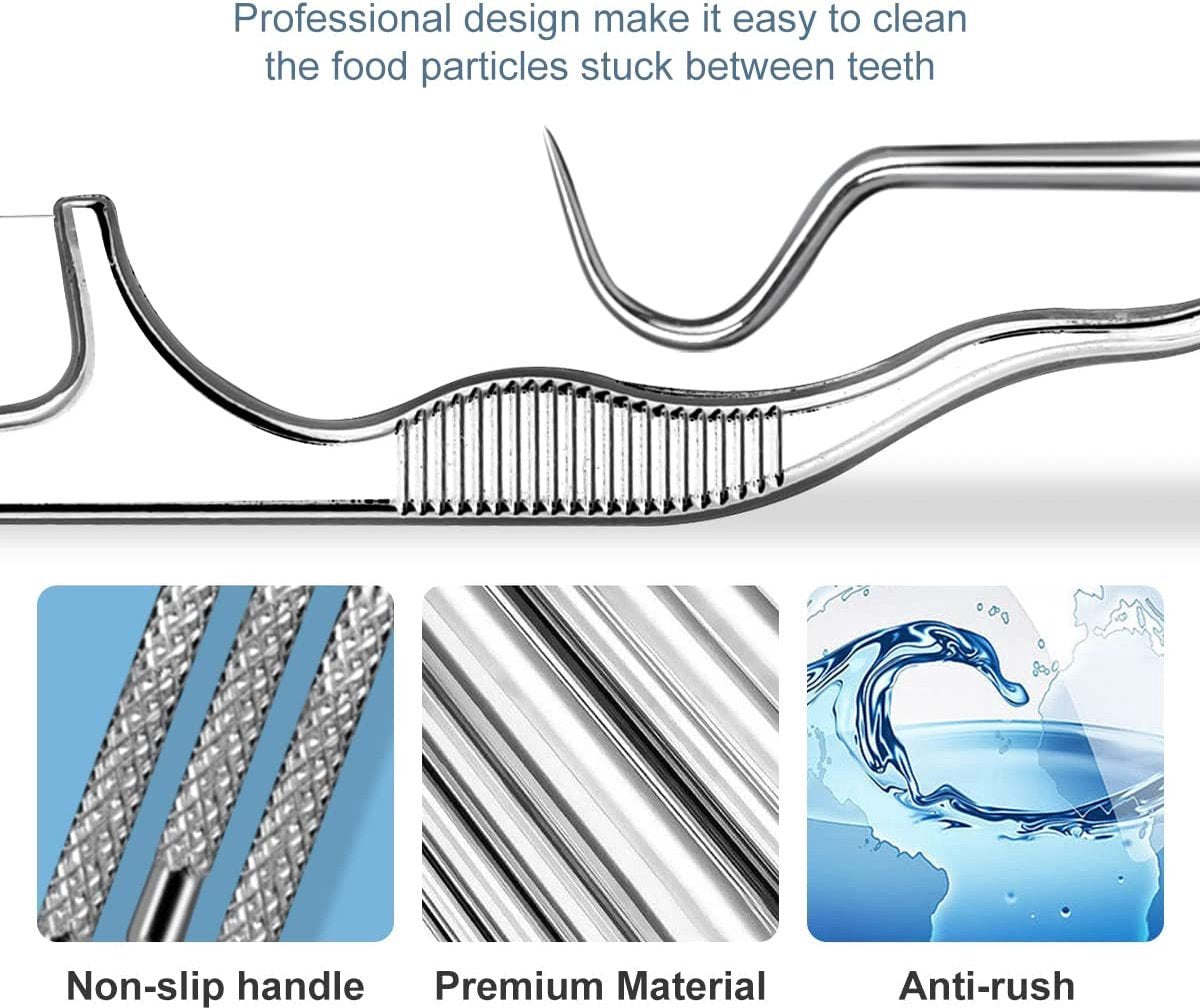 6 Delige Tandenstokers Set met Etui