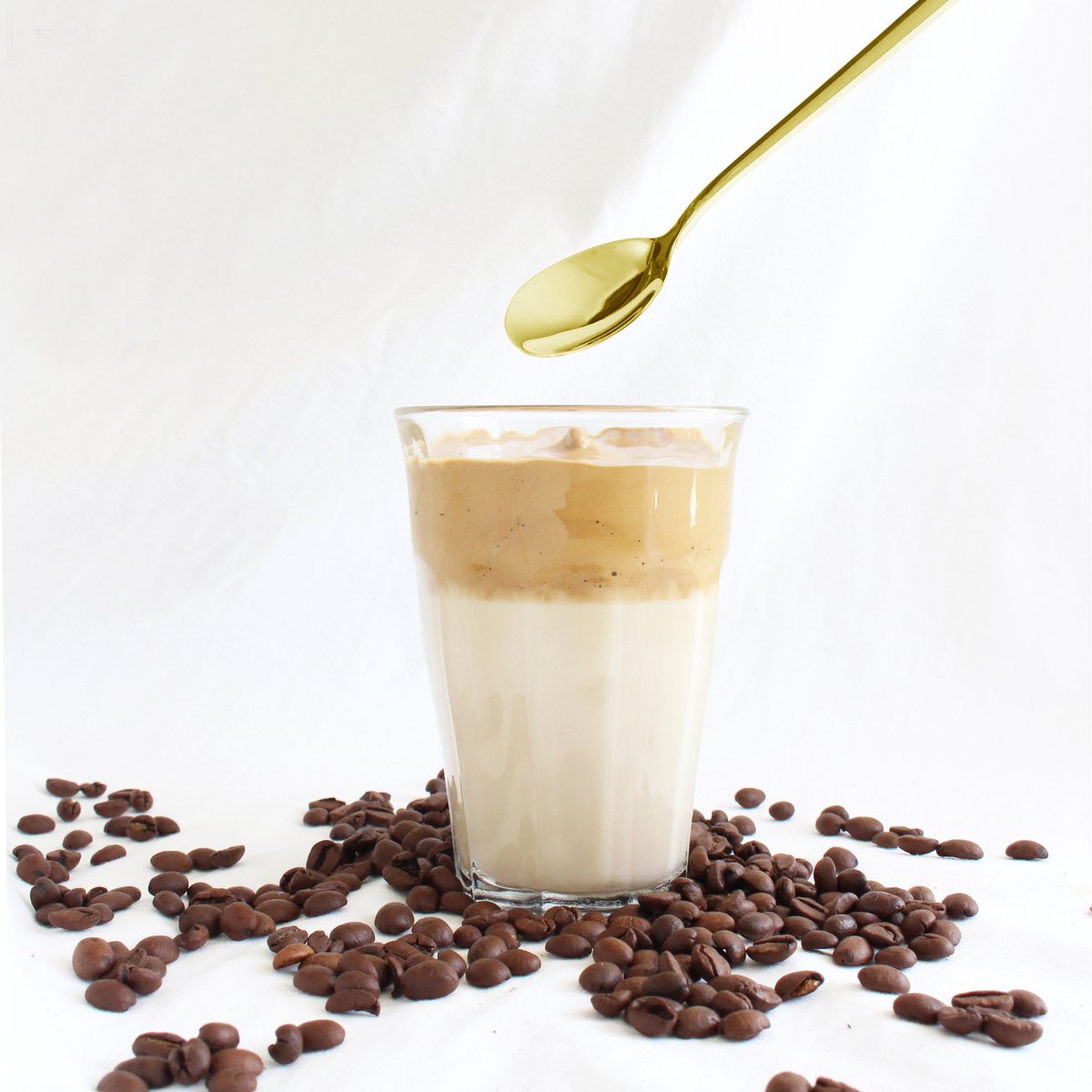 Macchiato Lepels 20cm Goud 6 Stuks