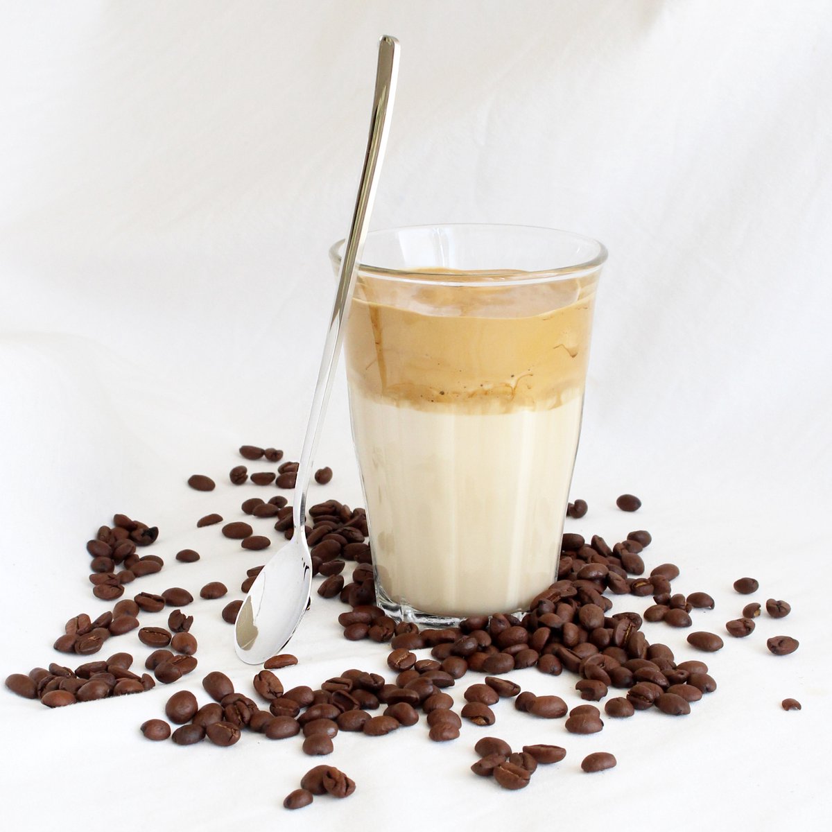 Macchiato Lepels 20cm Zilver 6 Stuks