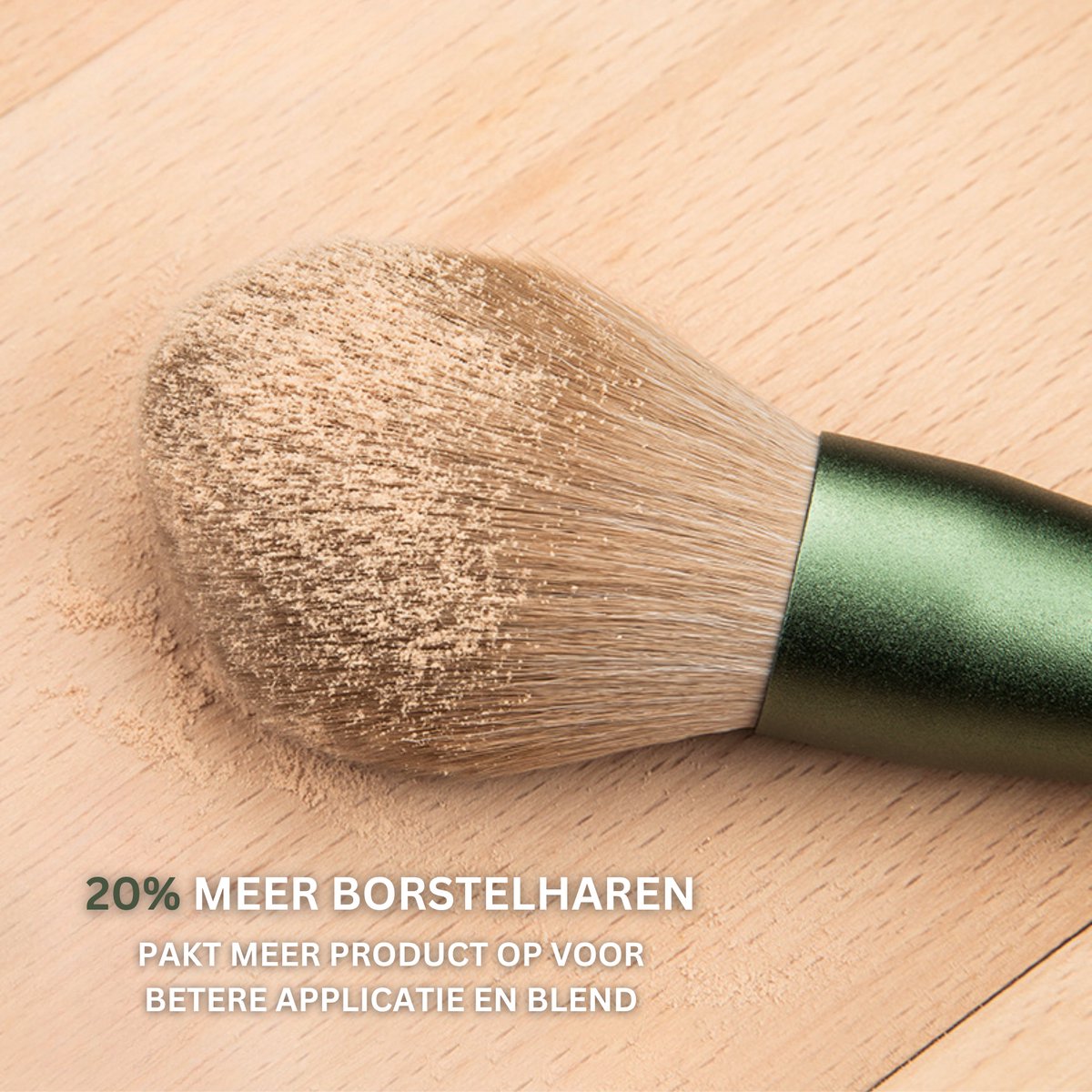 10 delige Make Up Borstels