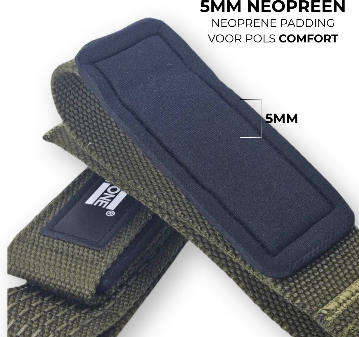 Lifting Straps Donker Groen