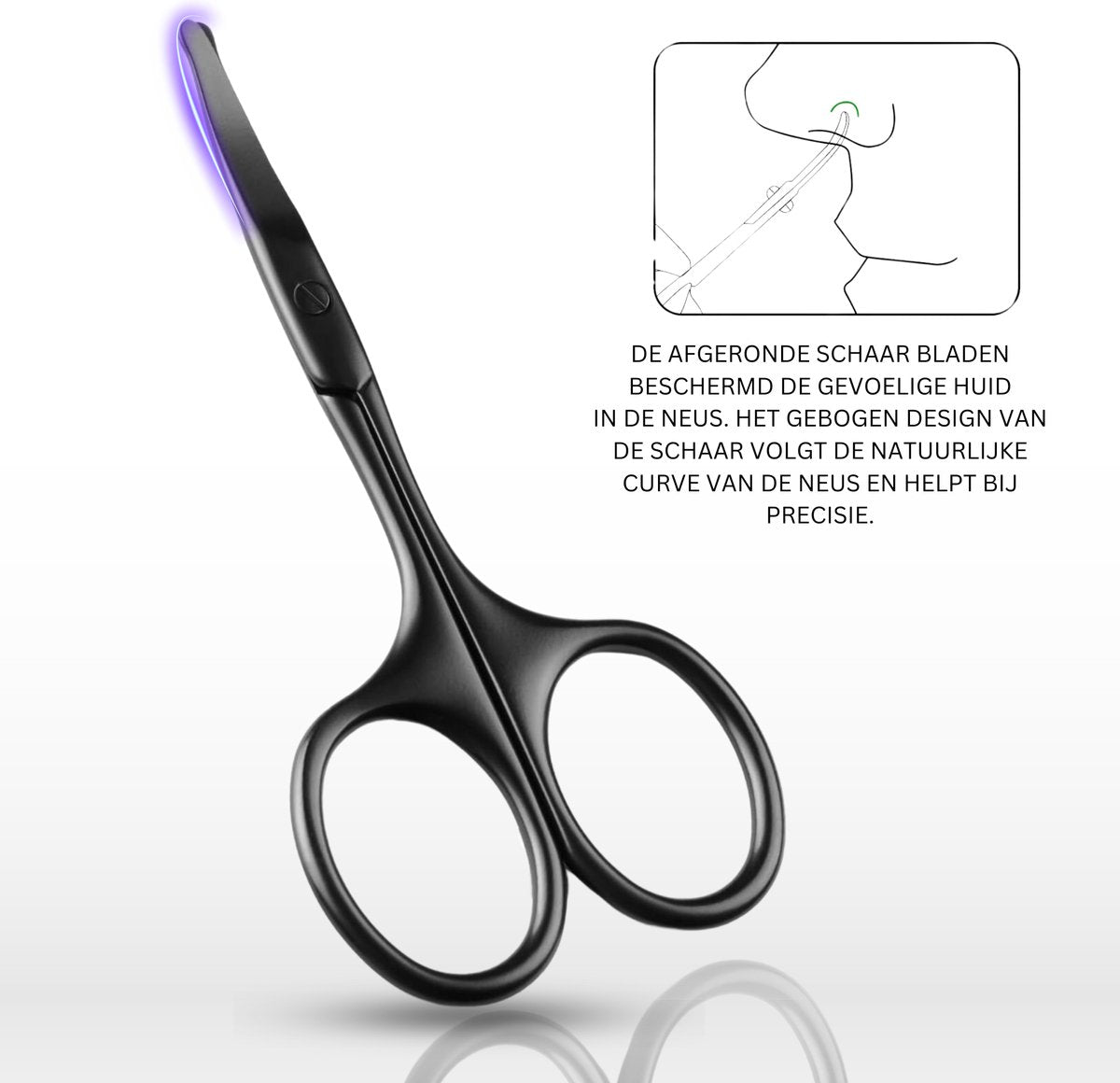Neusschaartjes 2 Stuks