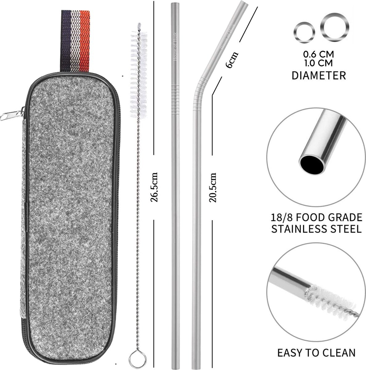 Reisbestek 7 Delig Zilver